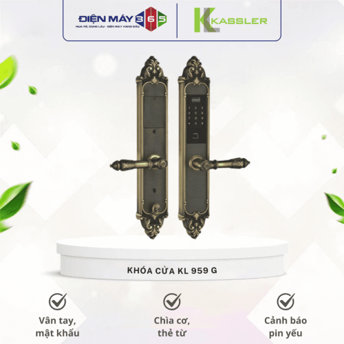 Khóa cửa điện tử Kassler KL 959 G