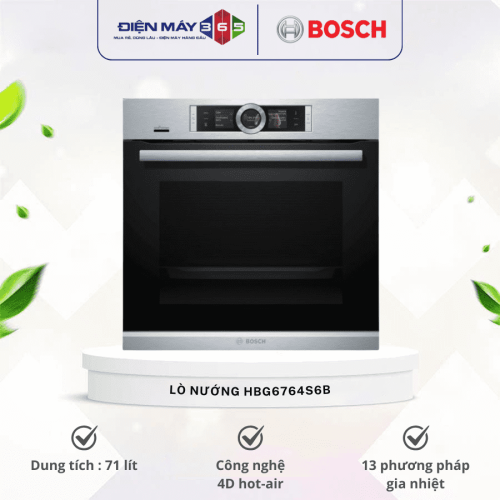 Lò nướng Bosch HBG6764S6B