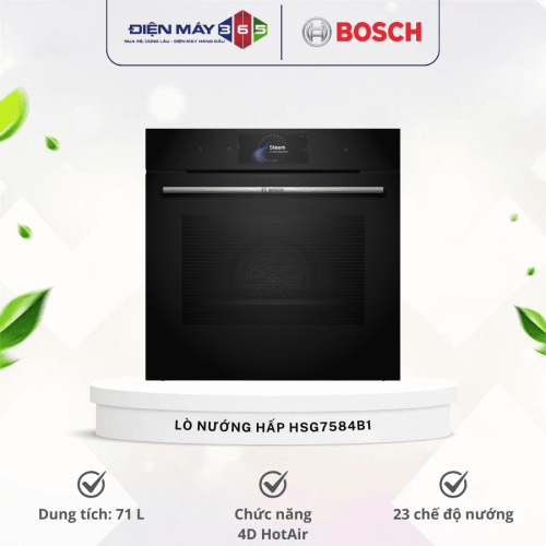 Lò nướng hấp Bosch HSG7584B1