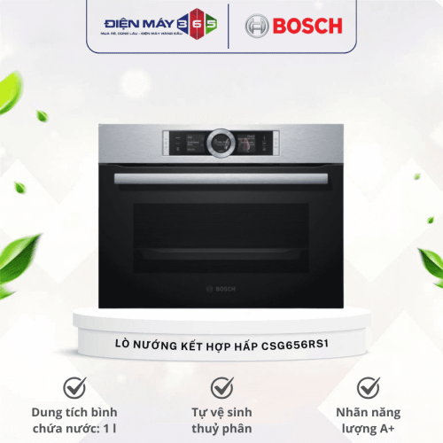 Lò nướng kết hợp hấp Bosch CSG656RS1