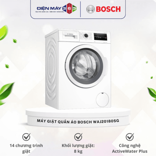 Máy giặt quần áo Bosch WAJ20180SG