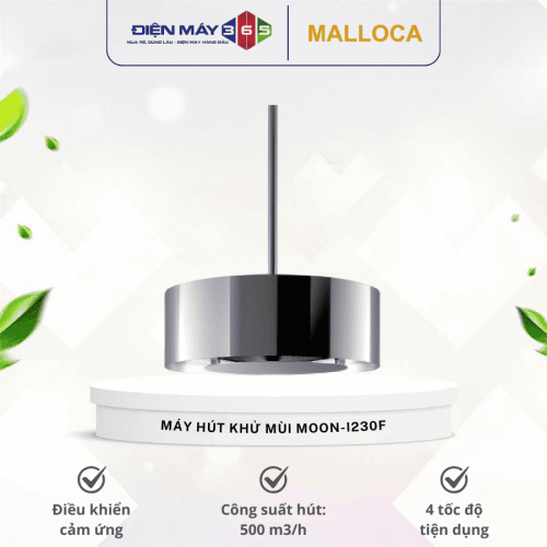 Máy hút khử mùi đảo MALLOCA MOON-I230F