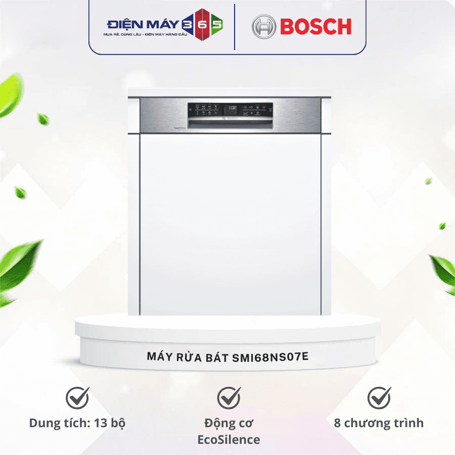 Máy rửa bát Bosch SMI68NS07E 3 Máy rửa bát Bosch SMI68NS07E