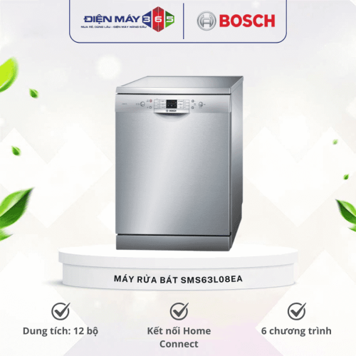 Máy rửa bát Bosch SMS63L08EA