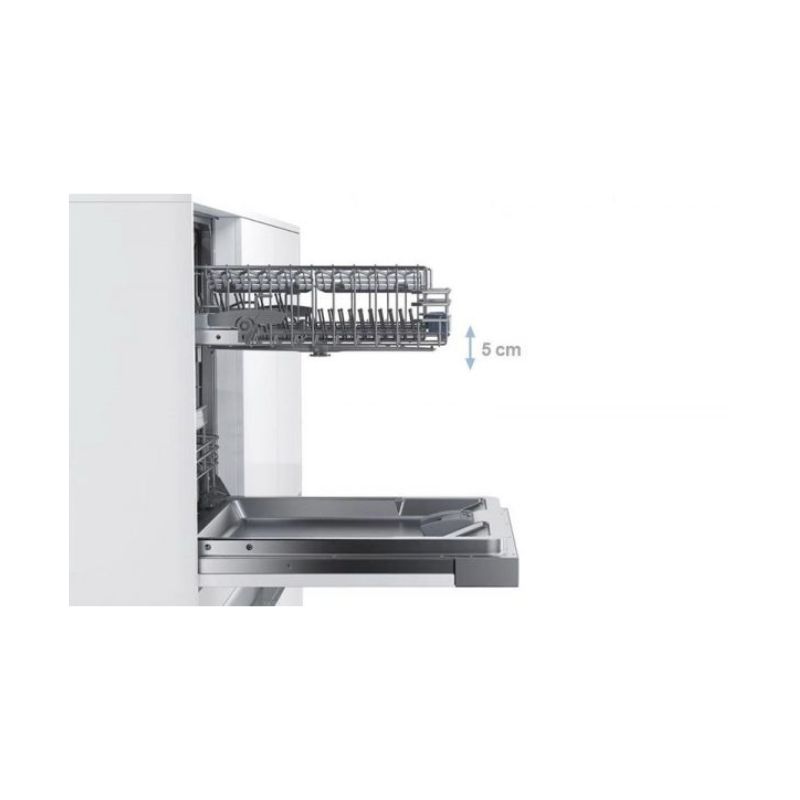 Máy rửa bát Bosch SMS6ZCI48E 9 Hệ thống điều chỉnh khay trên 3 tầng RackMatic
