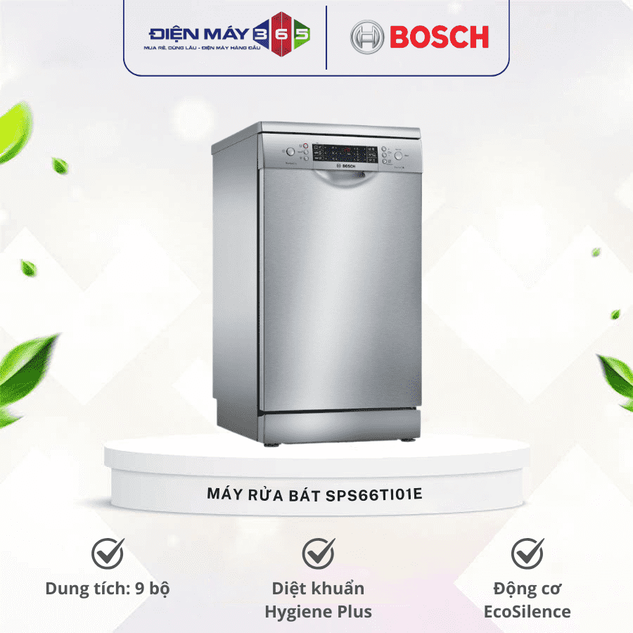 Máy rửa chén bát Bosch SPS66TI01E 3 Máy rửa chén bát Bosch SPS66TI01E