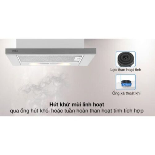Máy hút khử mùi âm tủ dạng kéo Hafele HH TI60D 539.81.083 10 Tính năng máy hút khử mùi âm tủ dạng kéo Hafele HH TI60D 539.81.083