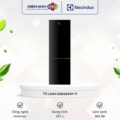 Tủ lạnh Electrolux EBB2802H-H