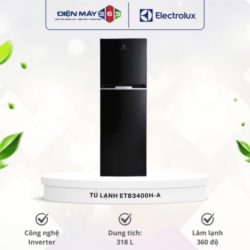 Tủ lạnh Electrolux ETB3400H-H