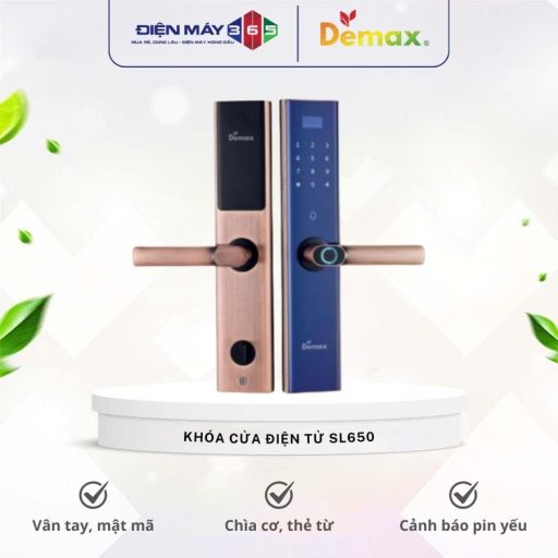 Khoa cua dien tu Demax SL650