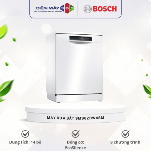 MÁY RỬA BÁT BOSCH SMS8ZDW48M