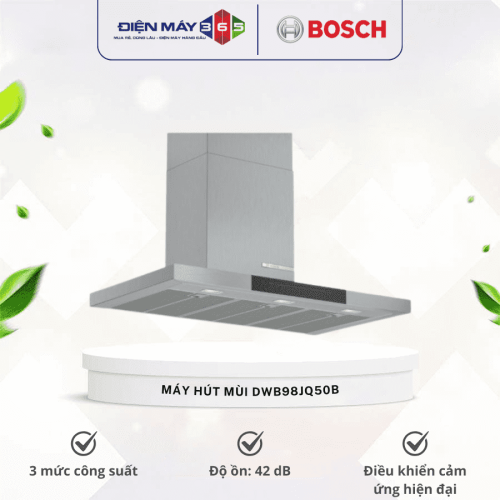 Máy hút mùi gắn tường Bosch DWB98JQ50B