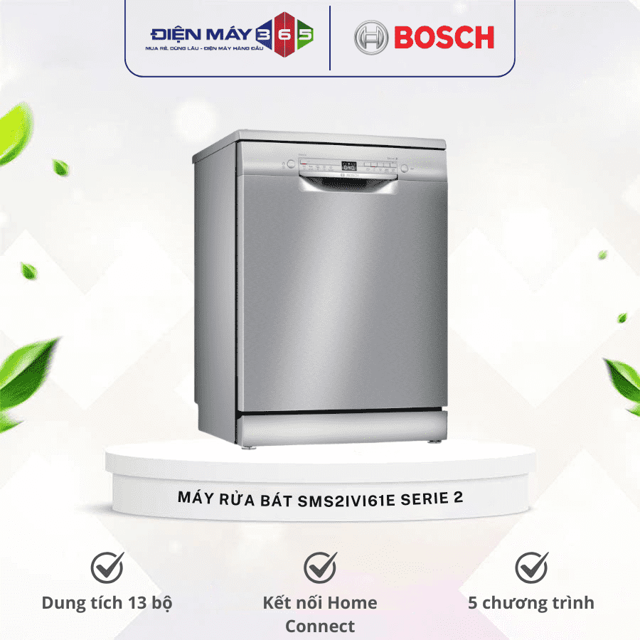 Máy rửa bát Bosch SMS2IVI61E Serie 2 3 Máy rửa bát Bosch SMS2IVI61E Serie 2