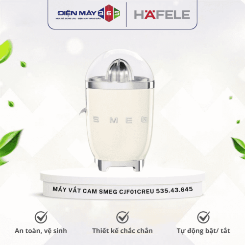 Máy vắt cam Hafele Smeg CJF01CREU 535.43.645 màu kem