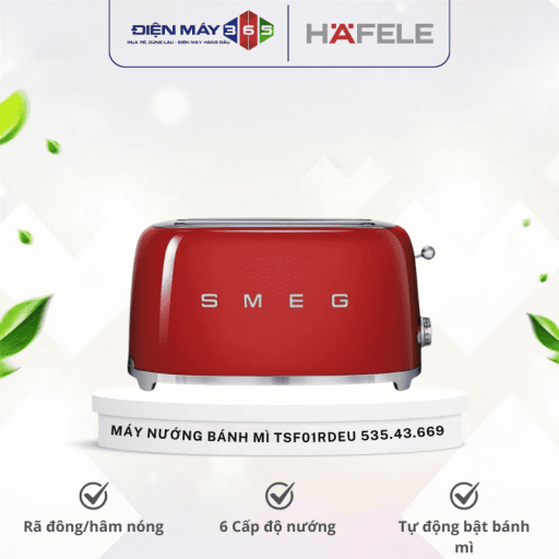 Máy nướng bánh mì Hafele Smeg TSF01RDEU 535.43.669 màu đỏ 6 535 optimized.43.669