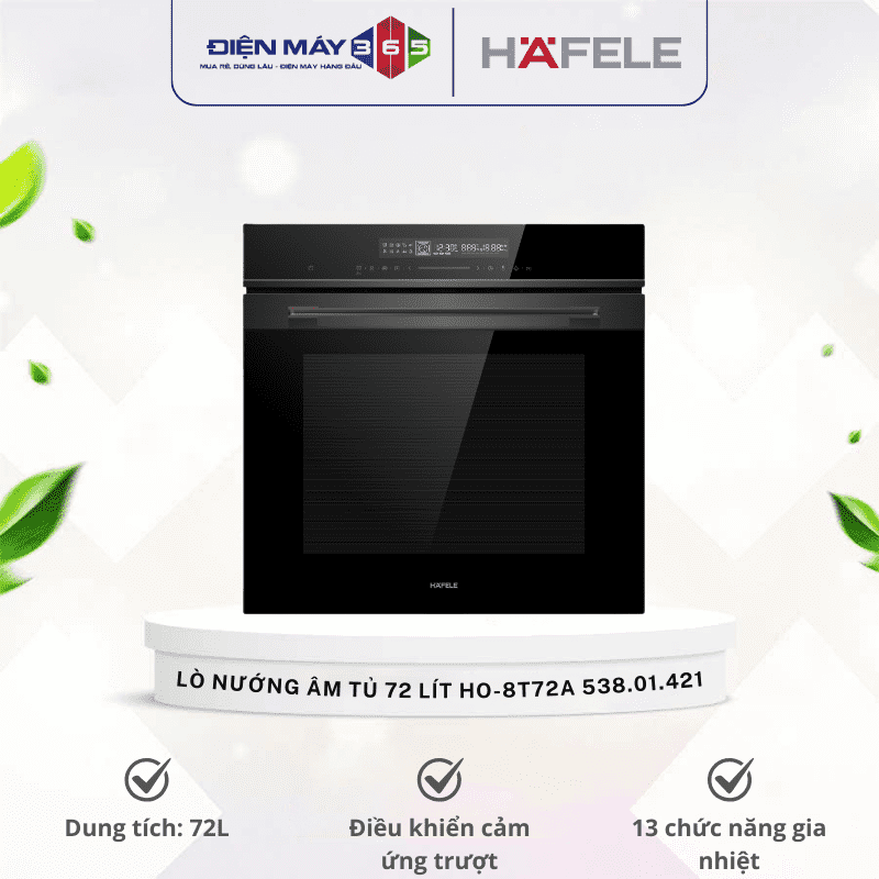 Lò nướng âm tủ 72 lít Hafele HO-8T72A 538.01.421 3 Lò nướng âm tủ 72 lít Hafele HO-8T72A 538.01.421