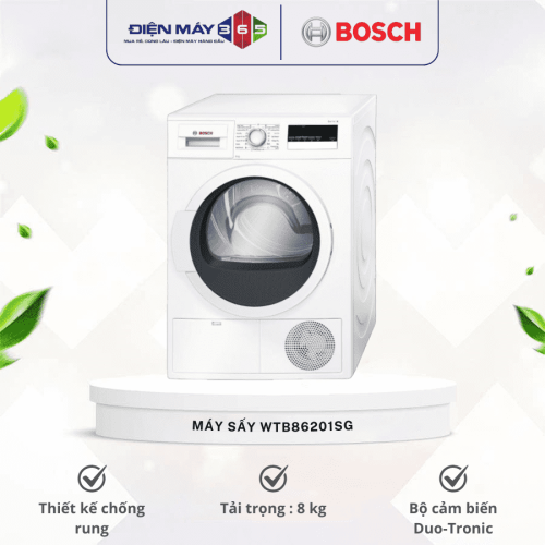 Máy sấy quần áo Bosch WTB86201SG