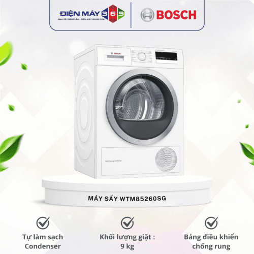 Máy sấy quần áo Bosch WTM85260SG