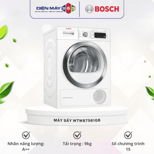 Máy sấy quần áo Bosch WTW87561GB