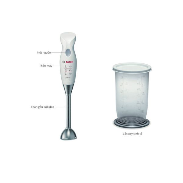 Máy xay cầm tay Bosch MSM6B250 4 Máy xay cầm tay Bosch MSM6B250