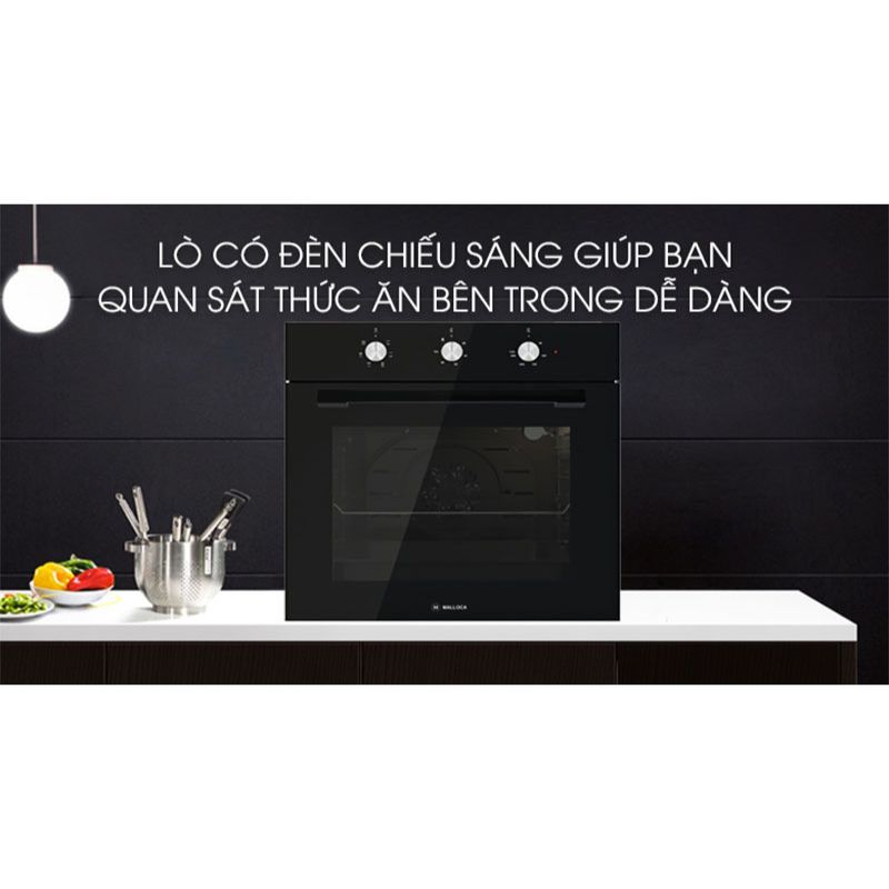 Lò nướng âm tủ Malloca MOV-726 MC 6 Tính năng lò nướng âm tủ Malloca MOV-726 MC