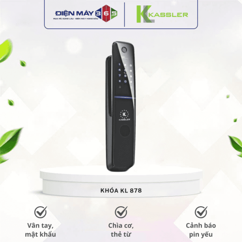 Khóa điện tử Kassler KL 878/ Khóa vân tay