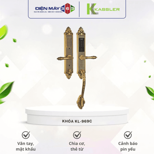 Khóa điện tử Kassler KL-969C/ Khóa đại sảnh