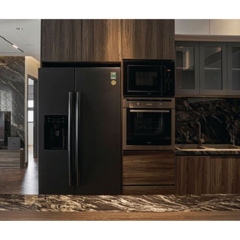 Lò vi sóng kết hợp nướng Elica EPBI MWO 280 TOUCH BK 6 Ảnh thực tế lò vi sóng kết hợp nướng Elica EPBI MWO 280 TOUCH BK