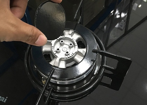 Bếp Gas Âm RINNAI RVB-312BG 5 Bộ đánh lửa Bếp Gas Âm RINNAI RVB-312BG