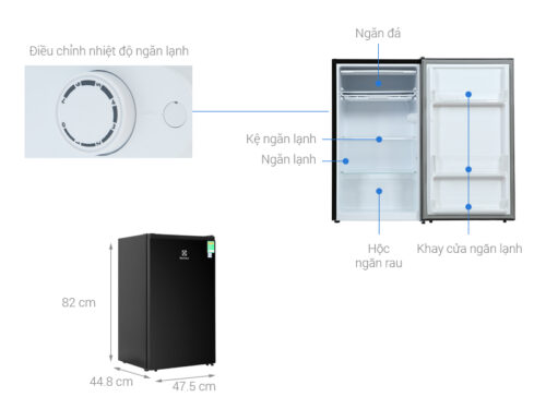 Tủ lạnh Electrolux 94 Lít EUM0930BD-VN 10 EUM0930BD VN 3
