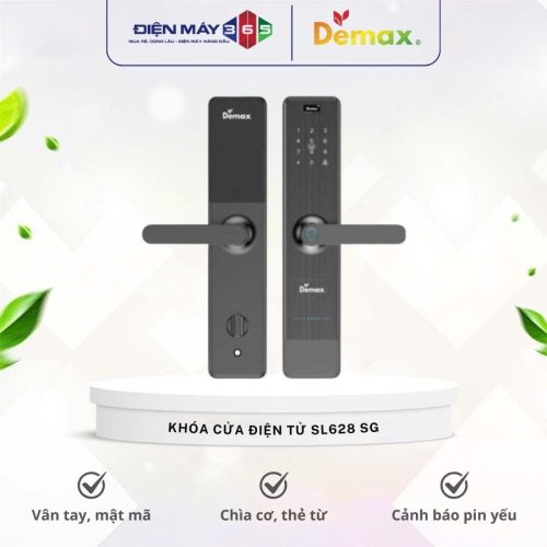 Khóa cửa điện tử Demax SL628 SG