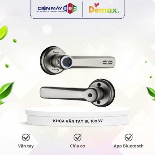 Khóa cửa vân tay Demax SL109 SV