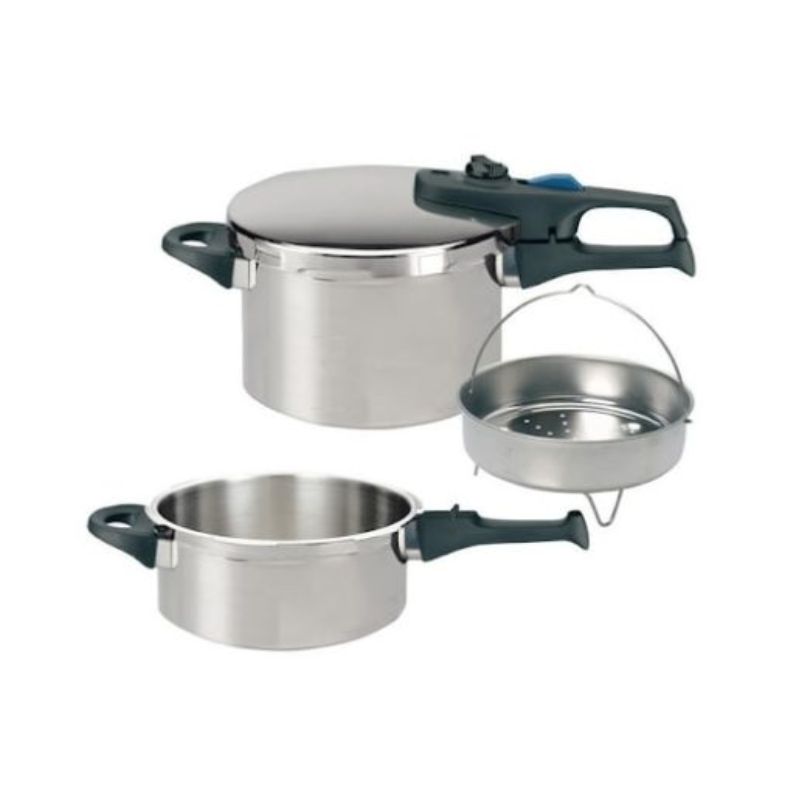 Bộ nồi áp suất Elo Praktika Plus XL 3L/6L 22cm 3 Bộ nồi áp suất Elo Praktika Plus XL 3L/6L 22cm