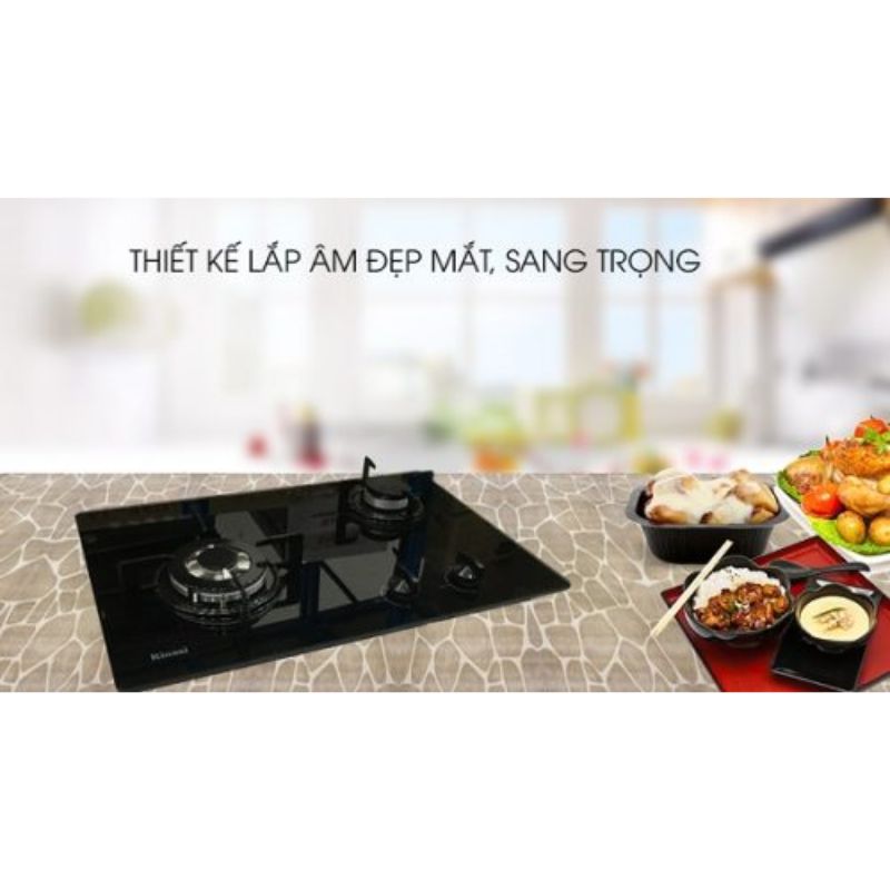 Bếp Gas Âm RINNAI RVB-6SDQ(B) 3 Bếp Gas Âm RINNAI RVB-6SDQ(B)