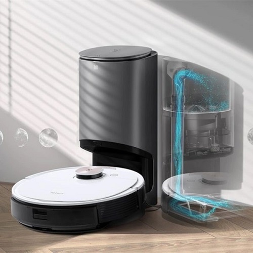 Robot hút bụi lau nhà thông minh Ecovacs Deebot OZMO T8 max Plus 11 Sạc Robot hút bụi lau nhà thông minh Ecovacs Deebot OZMO T8 max Plus