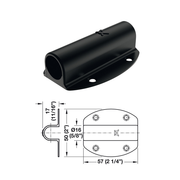 Đế công tắc cửa Hafele 833.89.048 3 Đế công tắc cửa Hafele 833.89.048