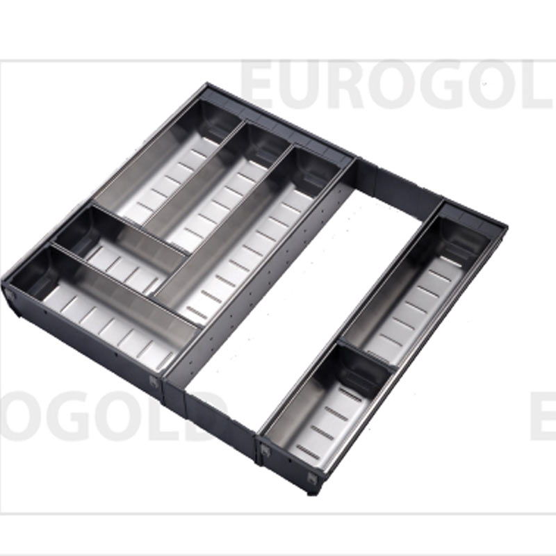 Khay chia thìa dĩa inox 304 Eurogold ETC650E 3 Khay chia thìa dĩa inox 304 Eurogold ETC650E