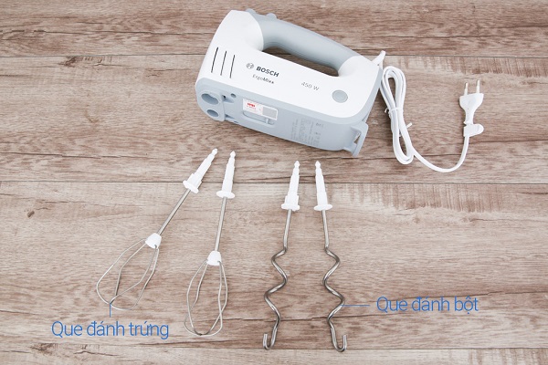 Máy trộn và máy đánh trứng Bosch MFQ36400 4 Máy trộn và máy đánh trứng Bosch MFQ36400 - Ảnh 2