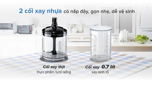 Máy xay cầm tay Bosch MSM67160 5 Máy xay cầm tay Bosch MSM67160 - Ảnh 3