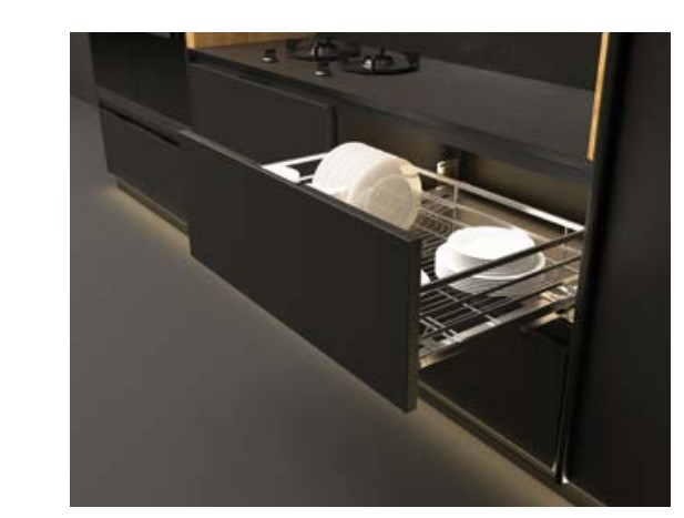Bộ rổ bát đĩa Cucina Cappella 549.08.144 600mm Inox 304 3 Bộ rổ bát đĩa Cucina Cappella 549.08.144 600mm Inox 304