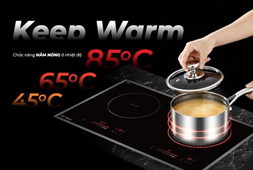 Bếp từ kết hợp hồng ngoại Eurosun EU-TE799Pro 17 Chế độ ủ ấm của bếp từ kết hợp hồng ngoại Eurosun EU-TE799Pro