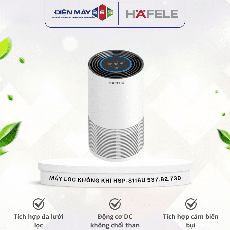 Máy lọc không khí Hafele HSP-8116U 537.82.730 3 Máy lọc không khí Hafele HSP-8116U 537.82.730