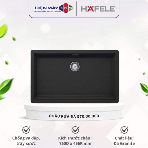 Chậu Rửa Đá Hafele HS20-GEN1S80 570.30.300 4 570 optimized.30.300
