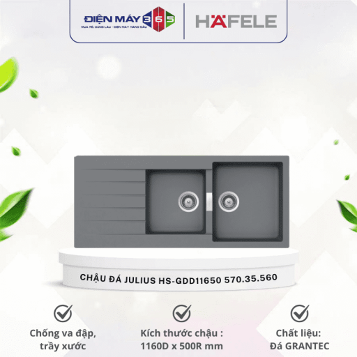Chậu Rửa Chén Hafele HS18-GED2R80 570.35.560 4 570 optimized.35.560