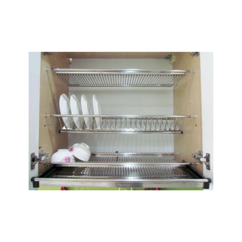 Giá bát 3 tầng tủ trên inox 201 Faster FS RS900S3 3 Giá bát 3 tầng tủ trên inox 201 Faster RS900S3