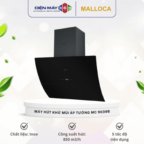 Máy hút khử mùi áp tường MALLOCA MC 9039B