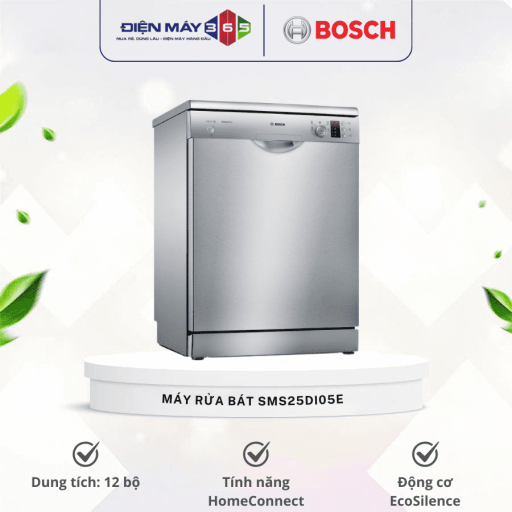 Máy rửa bát độc lập Bosch SMS25DI05E 6 may rua bat doc lap bosch sms25di05e optimized