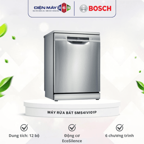 Máy rửa bát độc lập Bosch SMS4IVI01P