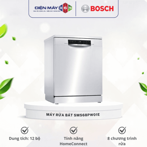 Máy rửa bát độc lập Bosch SMS68PW01E