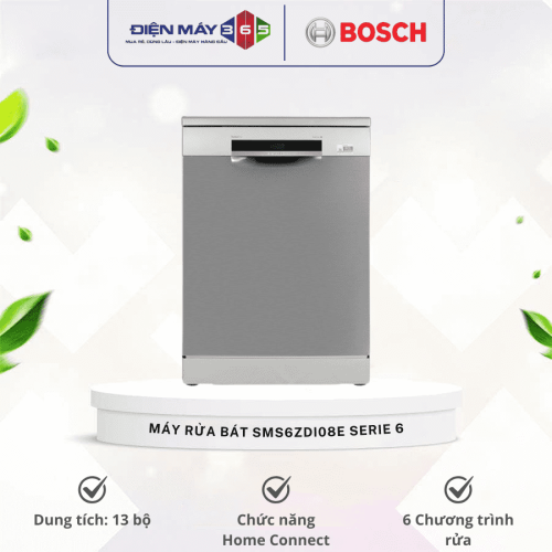 Máy rửa bát độc lập Bosch SMS6ZDI08E Serie 6